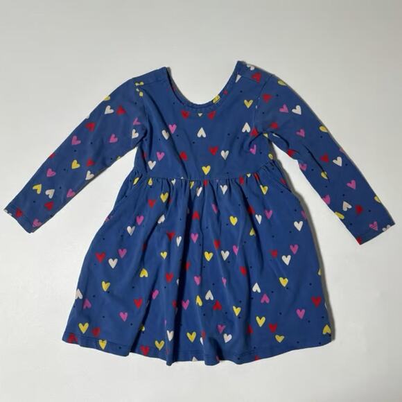 Hanna Andersson Girls Heart Dress - Picture 2 of 8